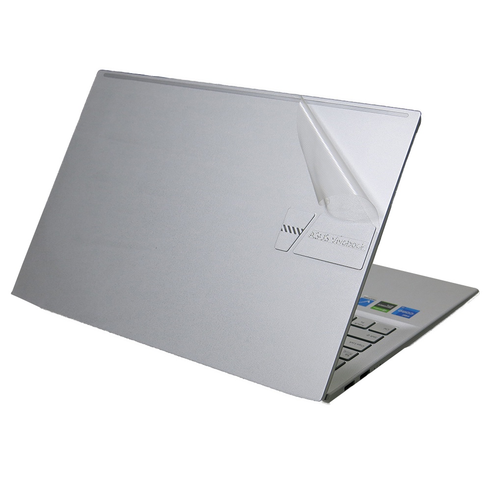 【Ezstick】ASUS VivoBook Pro M3500 M3500QC 透明紋機身貼 (上蓋、鍵盤週圍、底部)