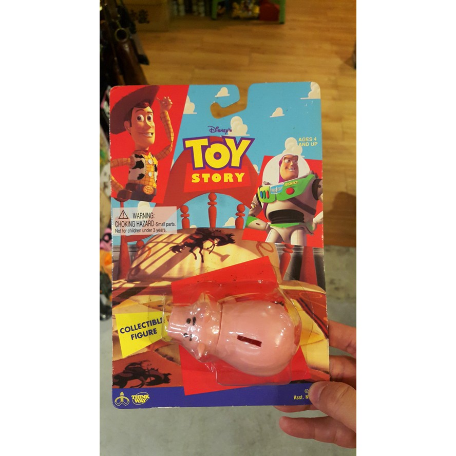迪士尼 玩具總動員 TOY STORY 小吊卡 巴斯光年 豬排博士