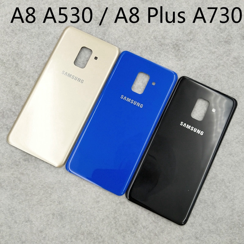 SAMSUNG 三星 A8 A530 A8+ A8 Plus 2018 A730 電池蓋玻璃後殼外殼手機後殼更換
