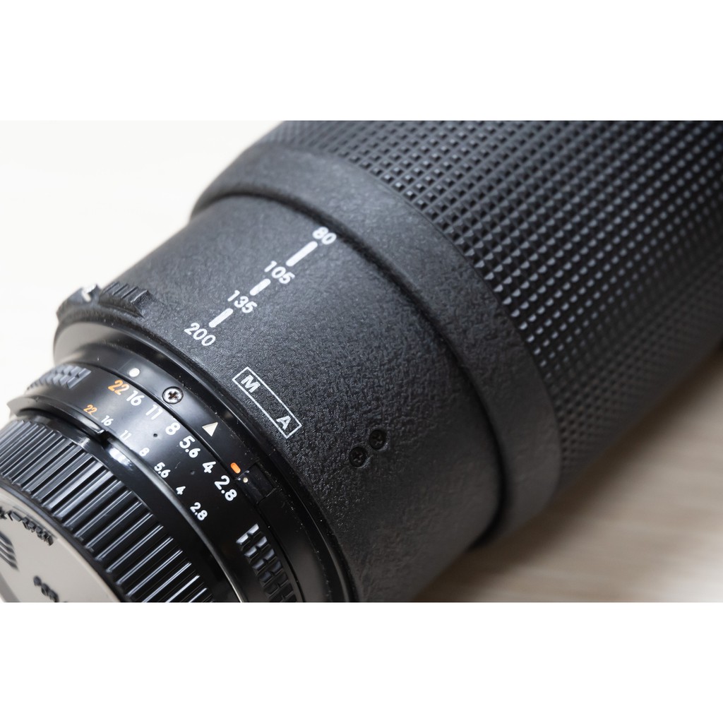 Nikon AF 80-200mm F2.8 ED 小黑二 + Lowepro鏡頭筒