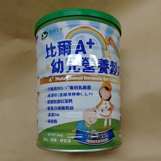 👧👦美好人生 比爾 A+ 幼兒營養穀奶 900公克/罐 1-7歲適用 幼兒 穀類 副食品 內含微藻DHA 乳酸菌