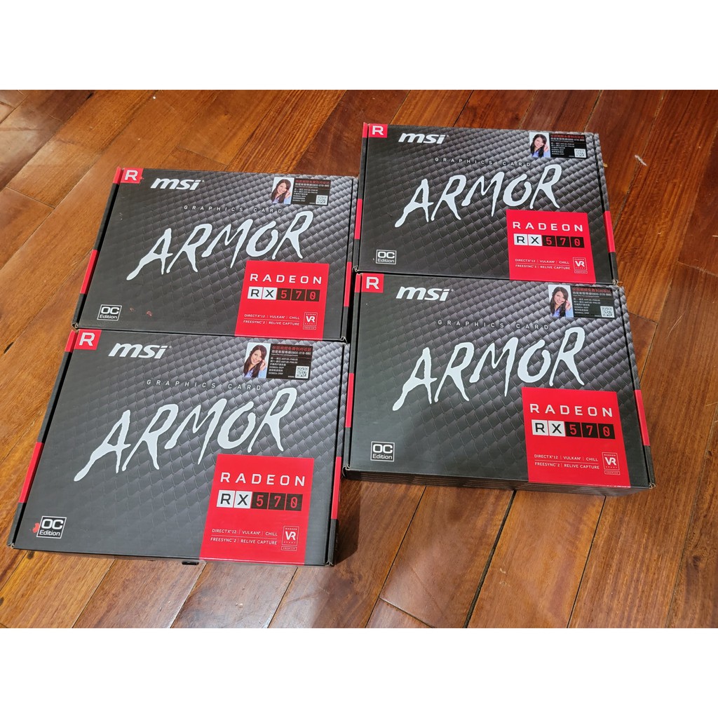 [現貨] MSI 微星 Radeon RX570 ARMOR 4G OC 顯示卡 RX 570