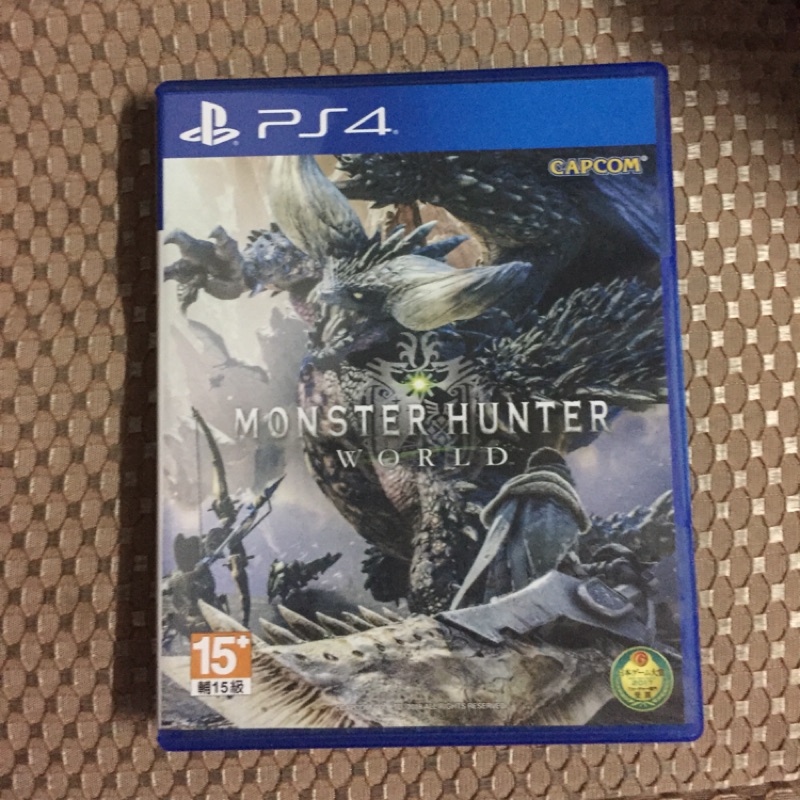 二手 PS4 遊戲片 魔物獵人-世界 （不含特典） Monster Hunter-World
