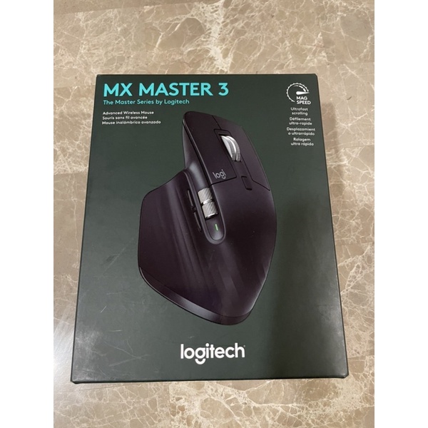 羅技 Logitech MX Master 3 旗艦無線滑鼠 黑色 全新 現貨一支