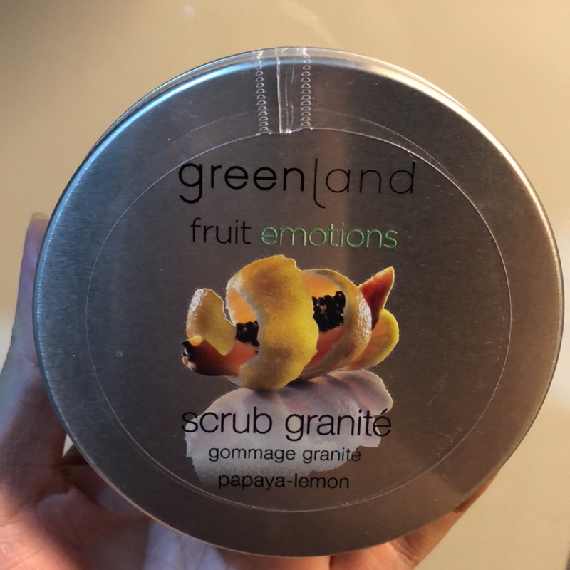 荷蘭greenland木瓜檸檬去角質凝膠