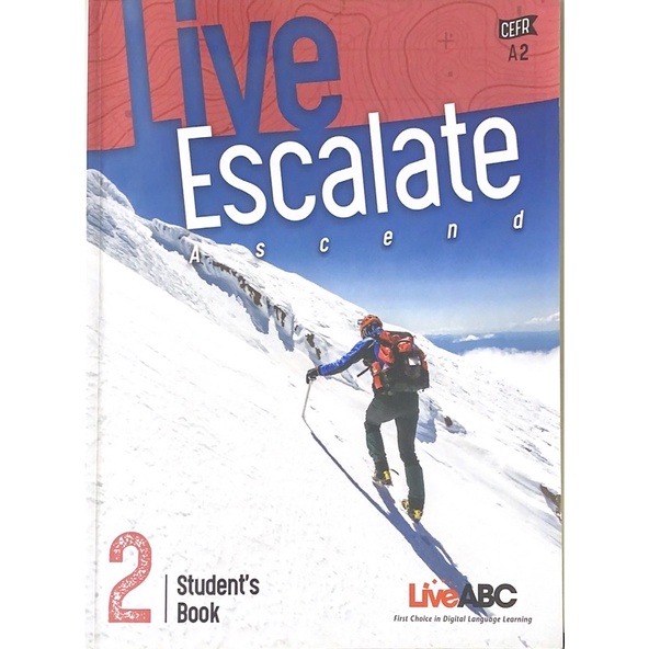 (二手）live Escalate student’s book 2