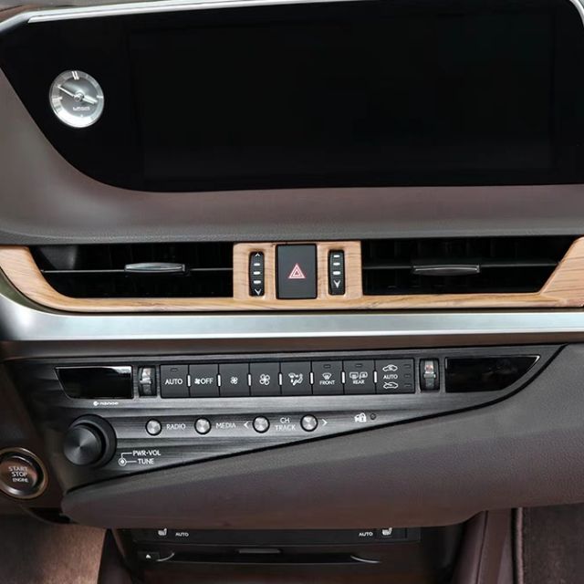 18款 雷克薩斯 Lexus 新ES 200 ES 260 ES 300h 木紋 內飾 改裝 儀表 出風口 貼片 配件