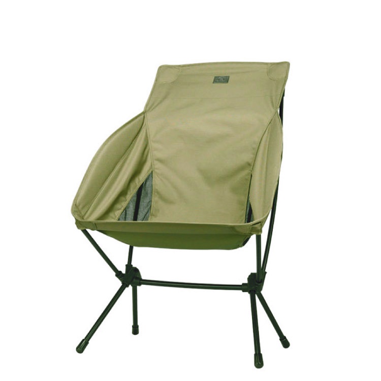 MONTERRA CV2  GRANDE L 輕量蝴蝶形摺疊椅(高扶手)｜橄欖綠