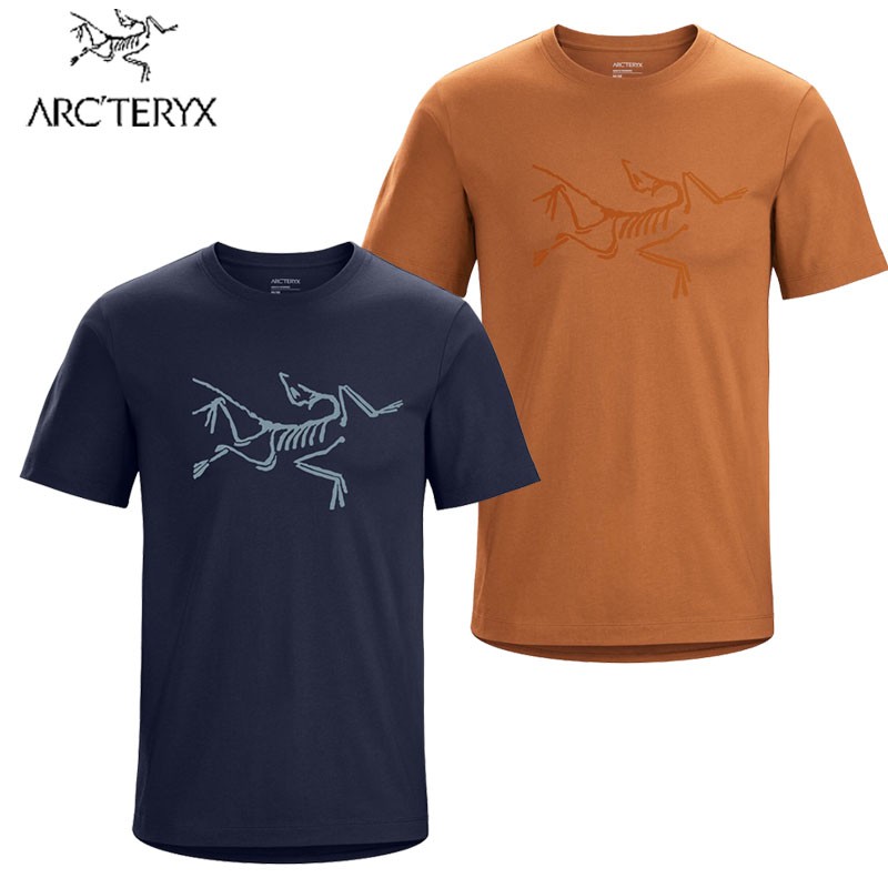 【Arcteryx 始祖鳥】 男款 Archaeopteryx休閒T 翠鳥藍/潛意識橘/24024 短袖上衣 棉T