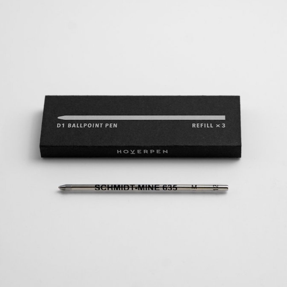 novium 自立筆 筆芯盒－0.8 黑色(F)
