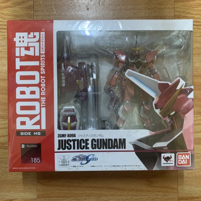 代理版 全新未拆 ROBOT魂 185 ZGMF-X09A JUSTICE GUNDAM 正義鋼彈