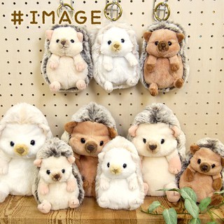 現貨速出💗日本限定 Fluffies 超療癒 軟綿綿 刺蝟 刺蝟 娃娃 S號/M號 聖誔禮物 布偶 玩偶