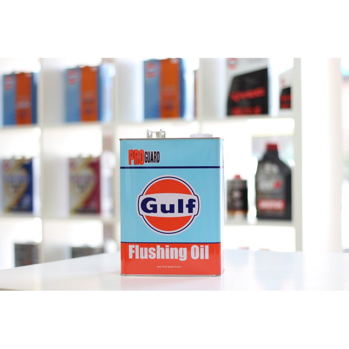 [ 樂油油 ]日本原裝進口 GULF Flushing oil 引擎清洗油