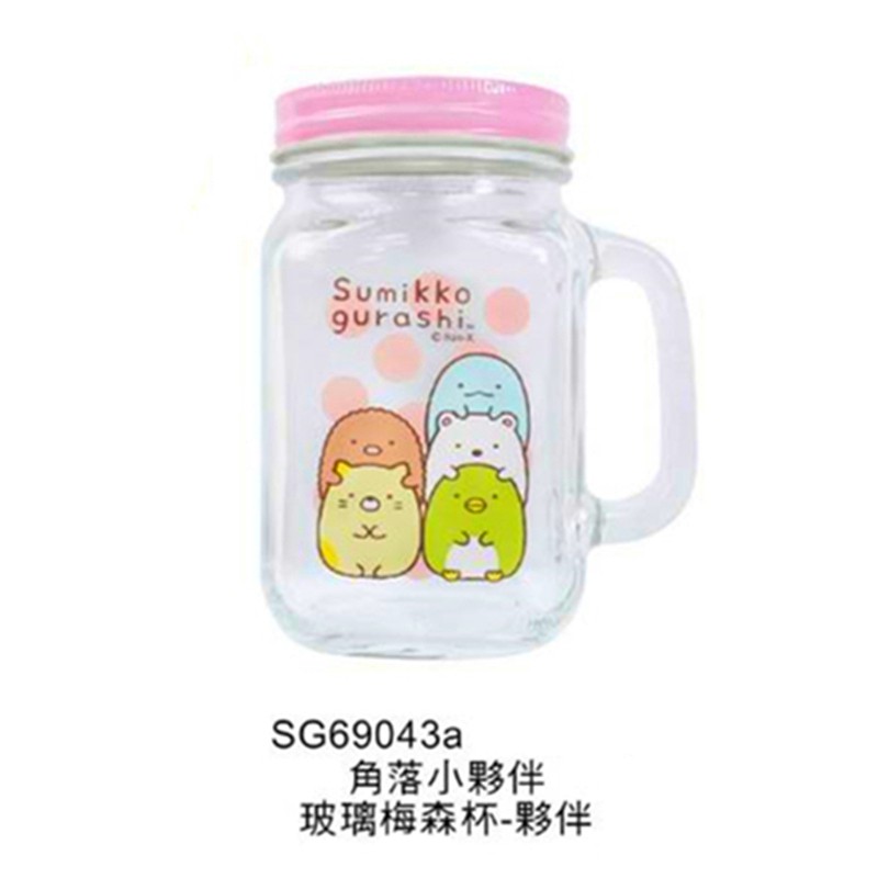 303生活雜貨館  台灣製  Sumikko Gurashi 角落生物-小夥伴  SG69043 玻璃杯.梅生杯