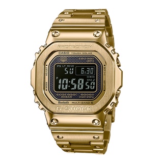 CASIO 卡西歐 G-SHOCK 太陽能藍牙電波錶-金/GMW-B5000GD-9