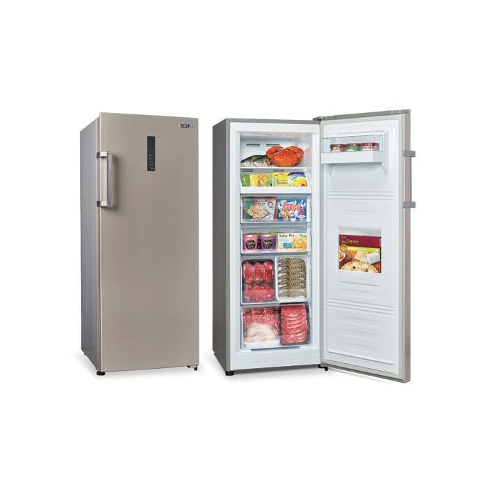 &lt;福利品限量出清&gt;BINGO購物- 新店開幕🎉最低價SAMPO聲寶205L直立式冷凍櫃 SRF-210F