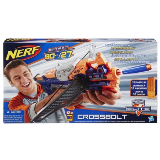 絕版品 Nerf 菁英系列 閃電十字弓