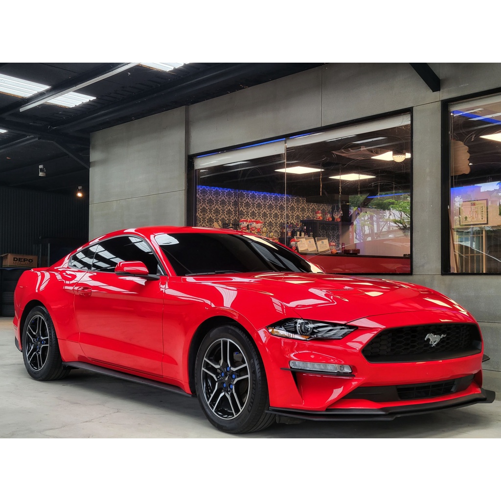 2019 Ford Mustang 2.3 美規 全車瓷釉鍍膜 市場少有美規小改款 遠端發動 carplay 可連接導航