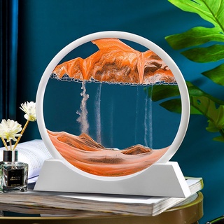 [免運]3D流沙畫 解壓藝術沙漏擺件 客廳桌面辦公室山水畫 工藝禮品