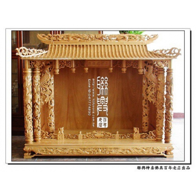 （請詢價）🏆聯興神桌佛具百年老店：客製4.2尺巨型龕