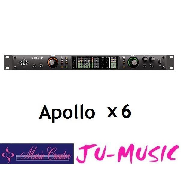 造韻樂器音響- JU-MUSIC - Universal Audio Apollo x6 Thunderbolt