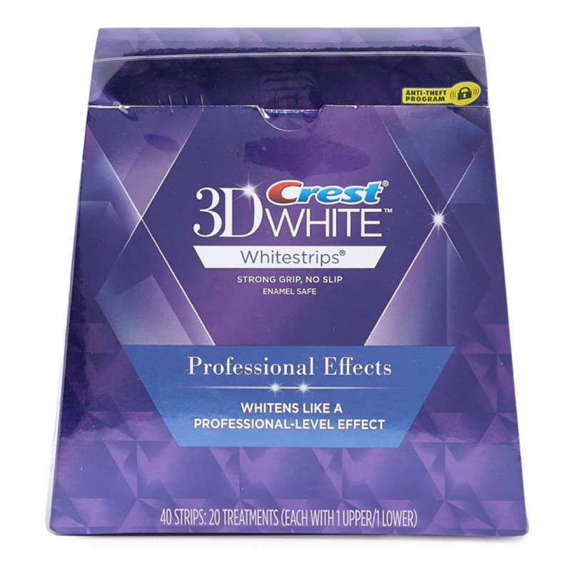 Crest 3D whitestrips professional effects 牙齒美白貼片