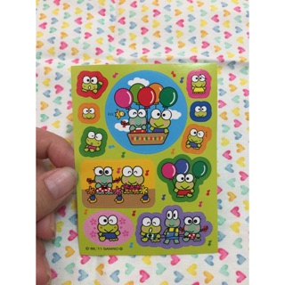 Sanrio 三麗鷗 大眼蛙 keroppi 貼紙 2011年