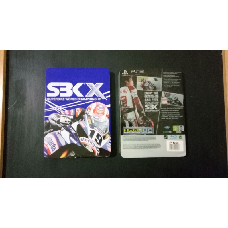 Bd Game Cassette PS3 SBK X 超級摩托車世界錦標賽鋼殼版
