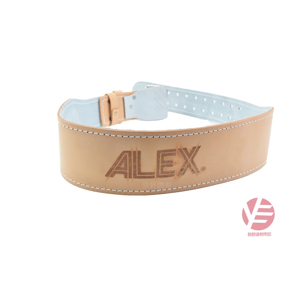 Alex 丹力牛皮腰帶重訓腰帶健力腰帶硬舉腰帶訓練台灣製造a 10 A 3503