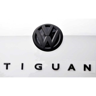 福斯 Tiguan 專用 3D立體車標 Tiguan標 鏡面標 R標 字體標 燻黑 黑化 後車標 中網標 字母標 地瓜