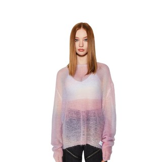 yuyu active Rainbow Pullover 彩虹針織毛衣