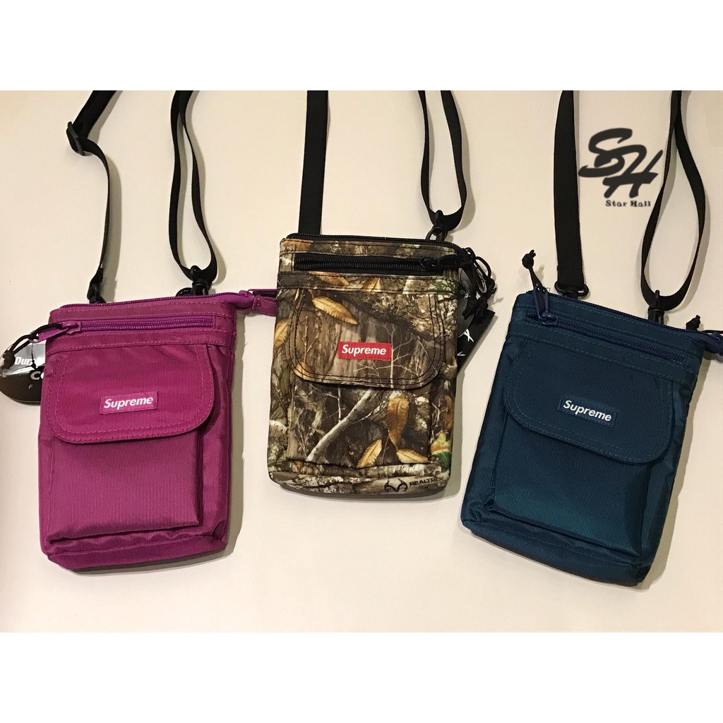 Supreme 19FW 47th shoulder bag 腰包 小包 肩包 側背包