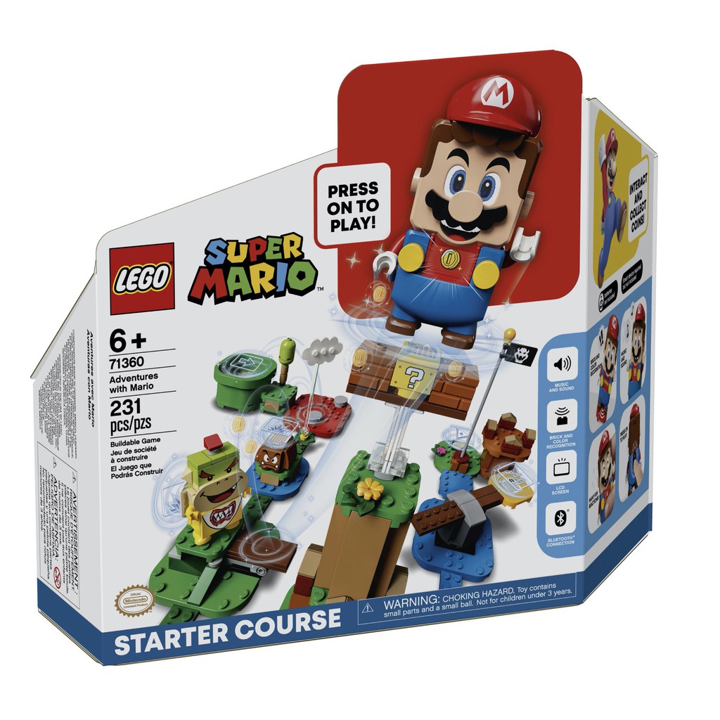 Lego 樂高 71360 Mario-瑪利歐冒險主機