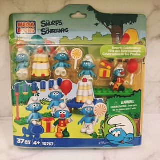 藍色小精靈 Smurfs Mega Bloks 樂高公仔 積木 玩具 擺飾