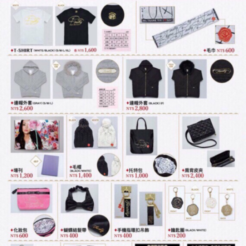 （全新）安室奈美惠演唱會週邊品販售