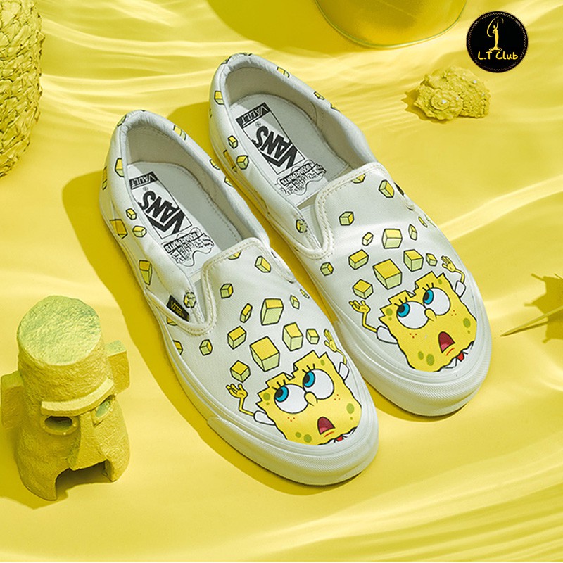 vans spongebob slip on