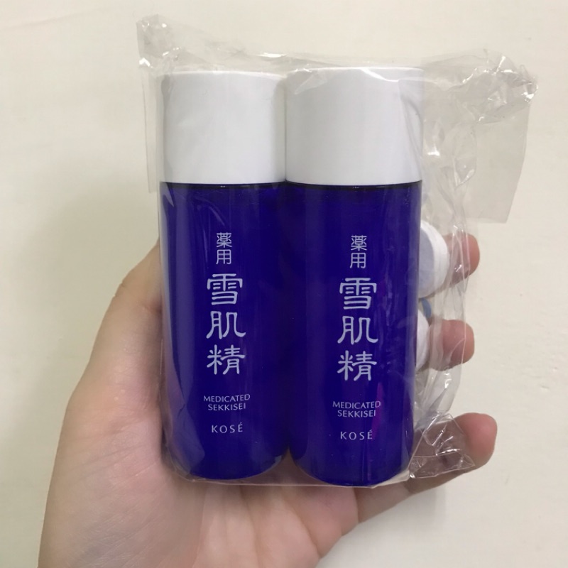 KOSE 藥用雪肌精33ml x2 + 原廠面膜球10入