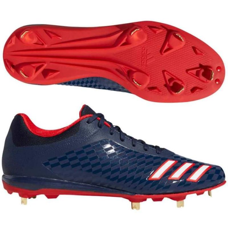 愛迪達 ADIDAS ADIZERO SPEED 侍Japan配色棒球 金屬釘鞋 。