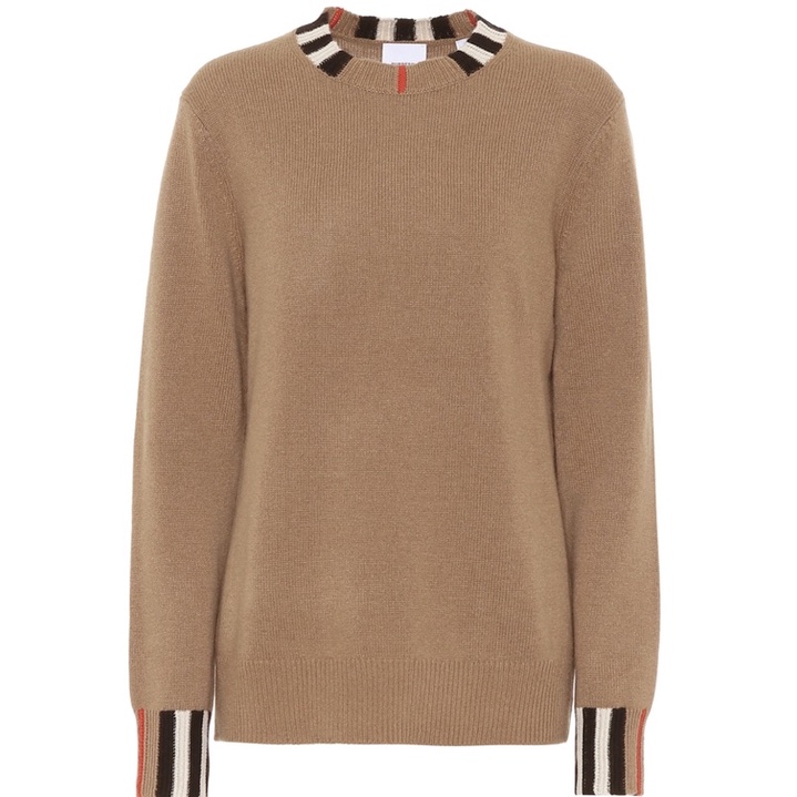 Burberry icon cashmere sweater xxs  約尺寸s、m可穿 二手近全新