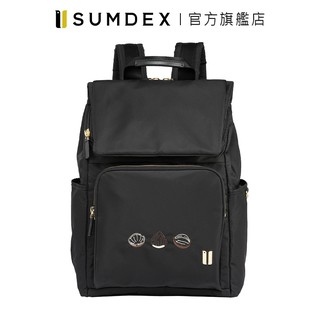 Sumdex｜掀蓋式安全後背包(真果版) NON-704BK-HN 黑色 官方旗艦店