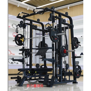 龍門架健身家用史密斯機健身器材多功能臥推深蹲架商用綜合訓練器