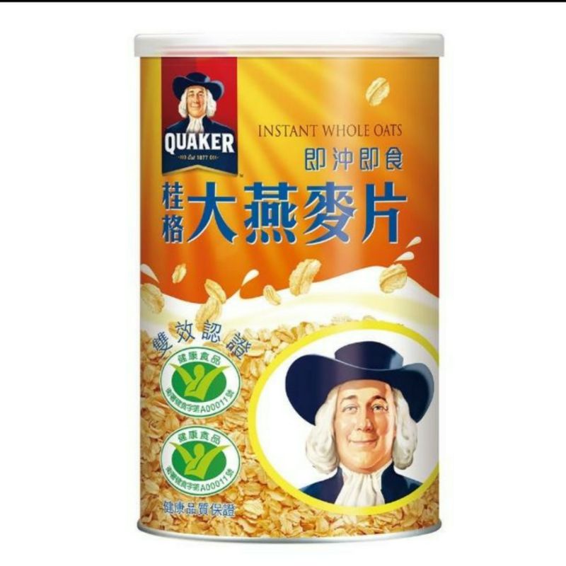 QUAKER 桂格即沖即食大燕麥片700g罐