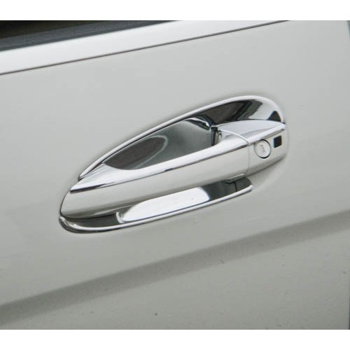 ~圓夢工廠~ Benz W204 Wagon 斜背 C200 C220 C63 2009~2011 車門鍍鉻門把手蓋飾貼
