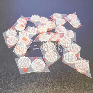 JY機車精品 3M 圓形 子母扣 一組兩片 透明 魔鬼氈 大燈護片 燈罩 香菇頭 蘑菇頭 燈殼 貼片 行車紀錄器