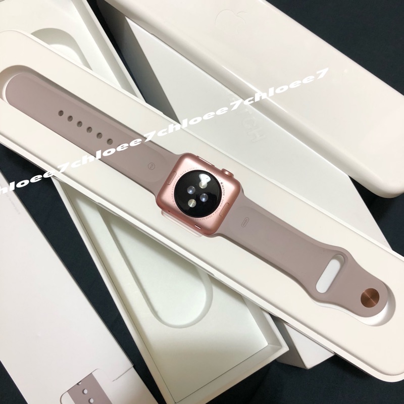 Apple Watch SPORT 第一代38mm玫瑰金A1553 | 蝦皮購物