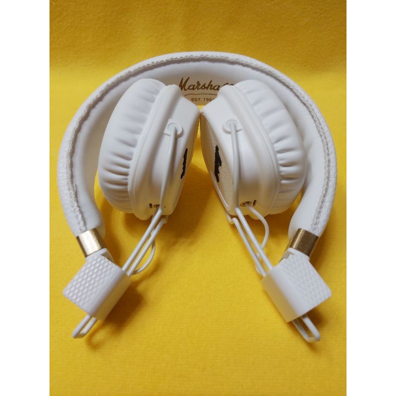二手耳機/Marshall MAJOR II WHITE 耳罩式耳機/原廠公司貨/冰雪白