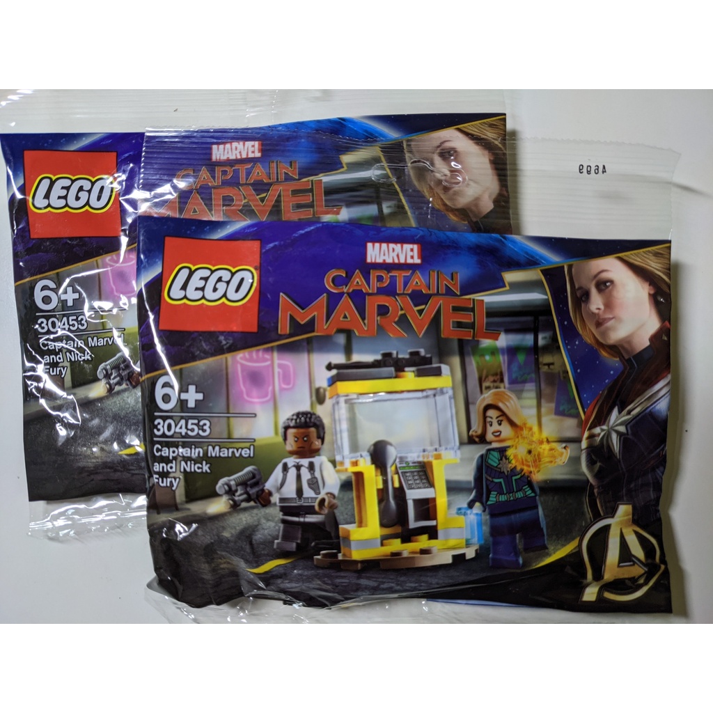 LEGO 30453 Captain Marvel and Nick Fury 驚奇隊長 尼克福瑞 Polybag