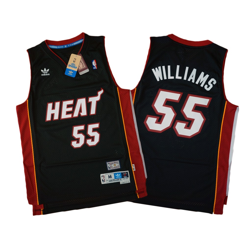 美國版 Adidas 熱火隊 Jason Williams 05-06 復刻 Swingman 球衣