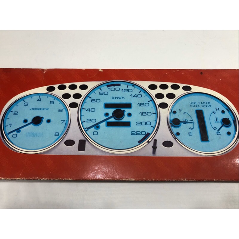 【Max魔力生活家】極光概念 金屬儀錶飾板 金屬面板 TOYOTA TERCEL 專用 黏貼式 台灣製 (出清賠售)