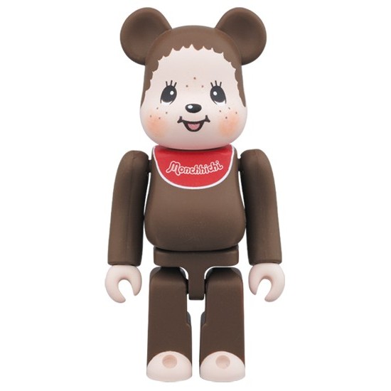 Monchhichi 夢奇奇 BE@RBRICK 100%